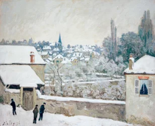 Winter in Louveciennes
